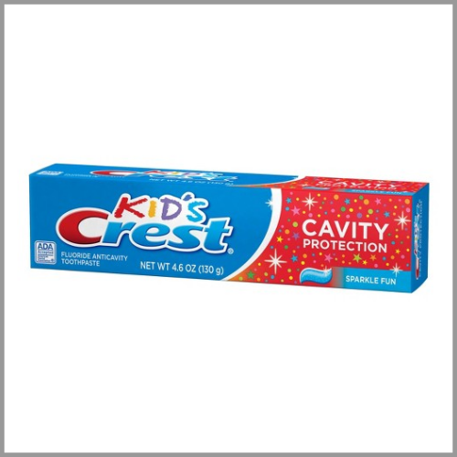 Crest Kids Toothpaste Fluoride 4.6oz