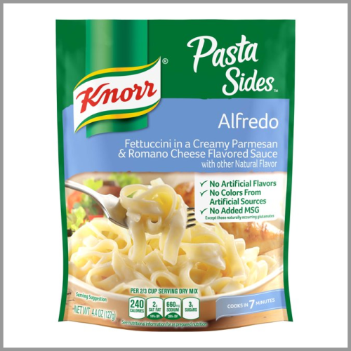 Knorr Pasta Sides Alfredo Fettuccini 4.4oz