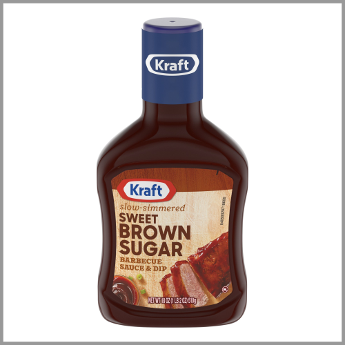 Kraft Barbecue Sauce Sweet Brown Sugar 18oz