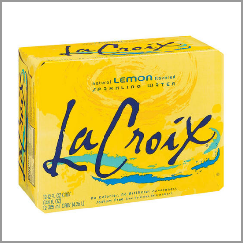 LaCroix Sparkling Water Lemon 12pk