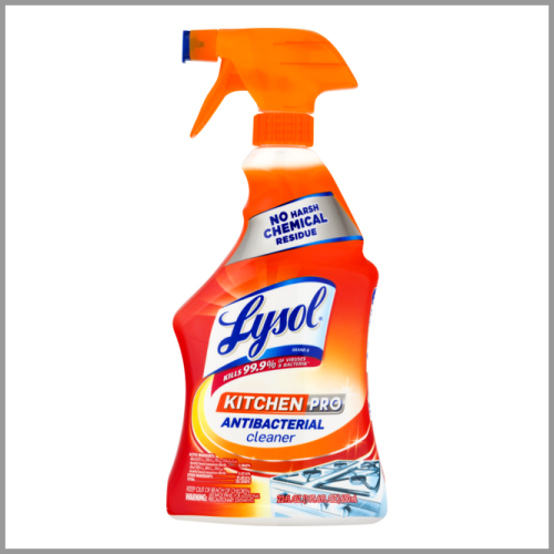 Lysol Cleaner Antibacterial Kitchen Pro 22floz