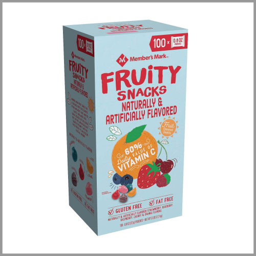 Members Mark Fruity Snacks 100ct