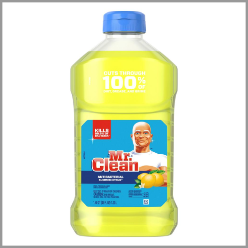 Mr Clean Cleaner Antibacterial Summer Citrus 45oz