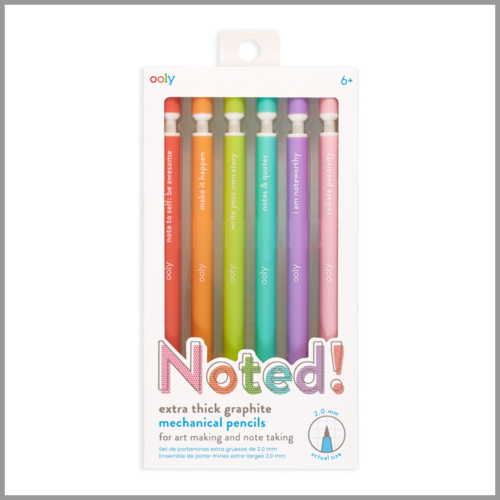 Ooly Noted Graphite Mechanical Pencils 6pk
