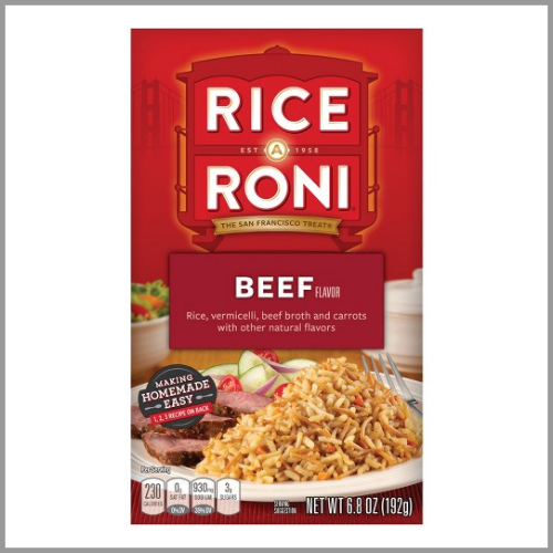 Rice A Roni Beef 6.8oz