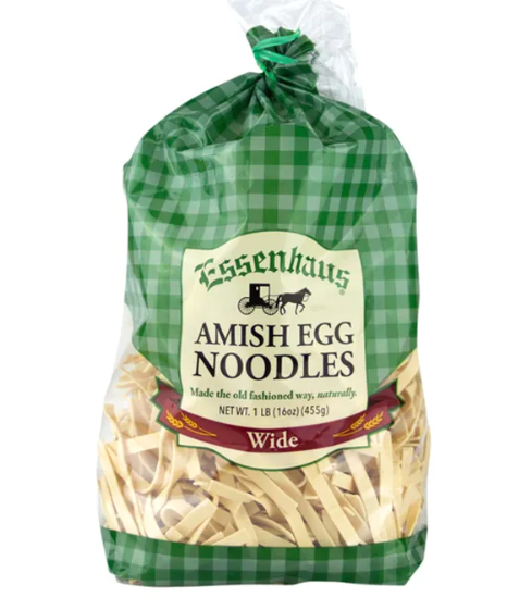 Essenhaus Amish Egg Noodles Wide 16oz