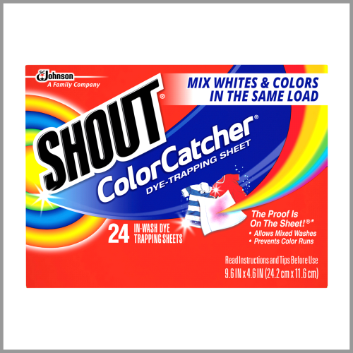 Shout Color Catcher Dye-Trapping Sheet 24pk