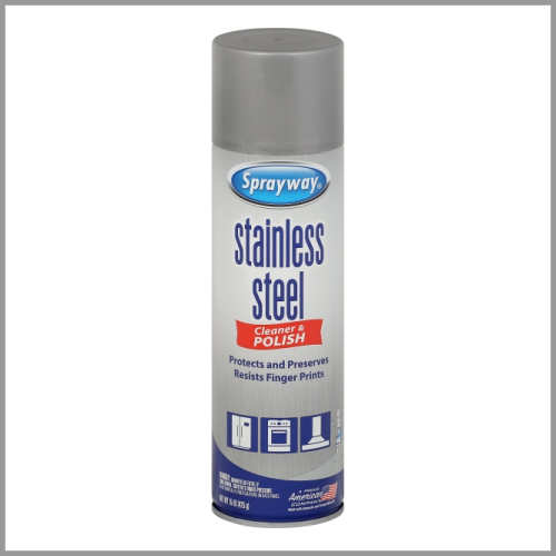 Sprayway Cleaner and Polish Stainless Steel 15oz