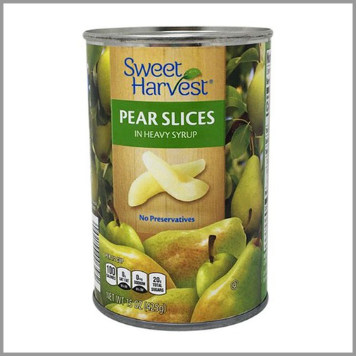 Sweet Harvest Pear Slices Heavy Syrup 15.25oz