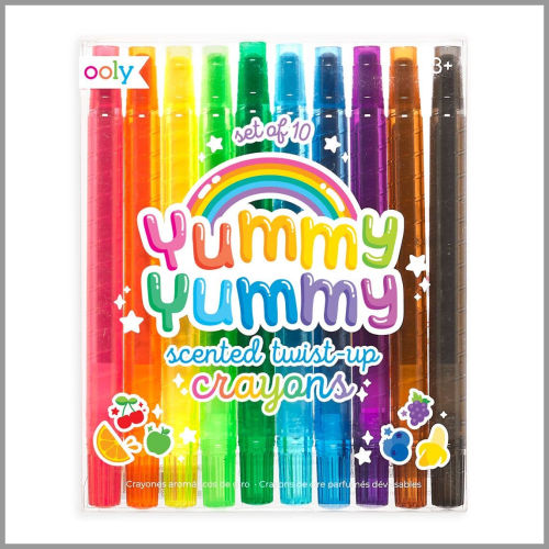 Ooly Yummy Yummy Scented Twist Up Crayons 10ct
