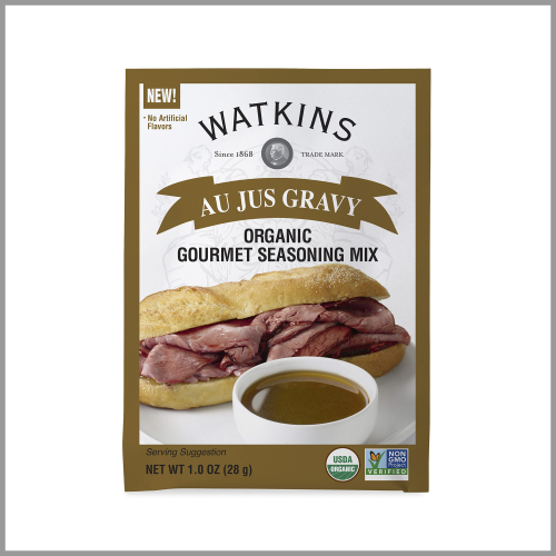 Watkins Au Jus Gravy Organic Gourmet Seasoning Mix 1oz