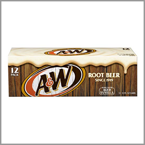 A&W Root Beer Cans 12ct 12oz