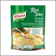 Knorr Rice Sides Herb n Butter 5.4oz