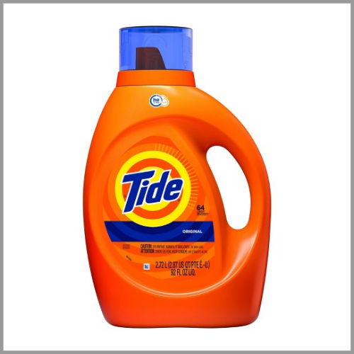 Tide Laundry Detergent Original HE Turbo Clean 92oz