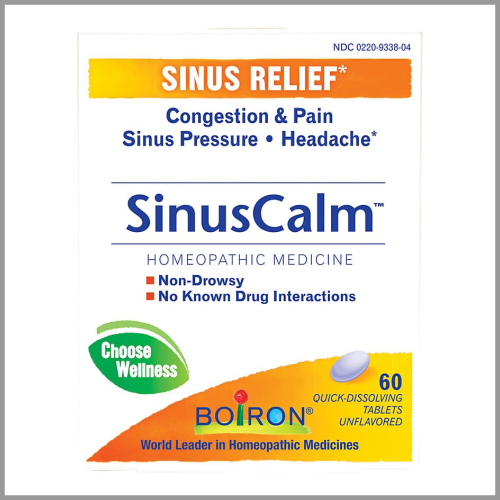 Boiron Homeopathic Medicine SinusCalm 60pk