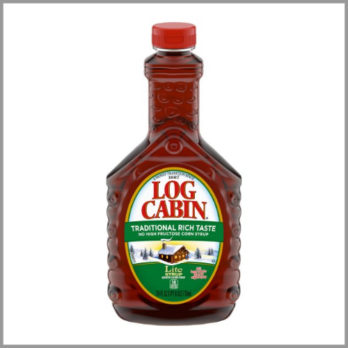 Log Cabin Syrup Lite 24oz