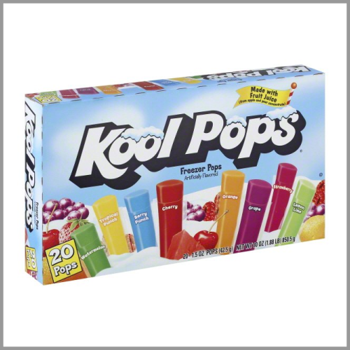 Kool Pops Freezer Pops 20ct