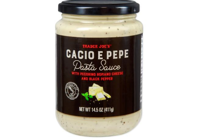 Trader Joes Cacio E Pepe Pasta Sauce 14.5oz