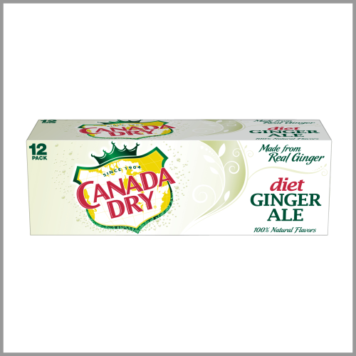 Canada Dry Ginger Ale Diet 12pk