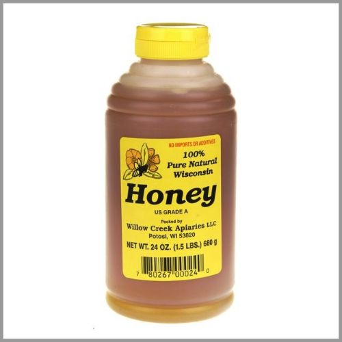 Willow Creek Apiaries Pure Honey 24oz