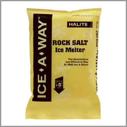 Ice Away Rock Salt 25lb