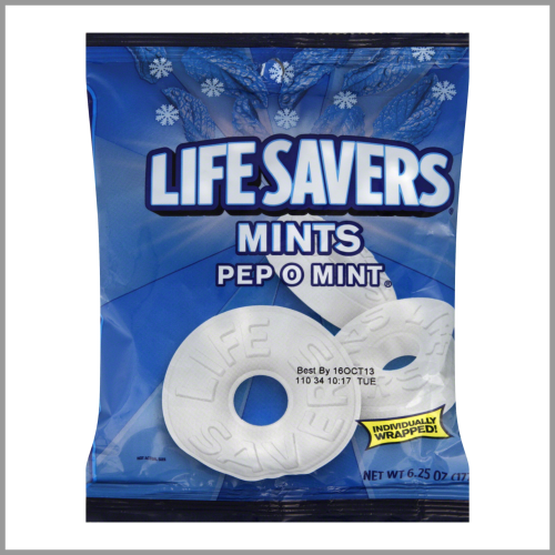 LifeSavers Mints Pep O Mint 6.25oz
