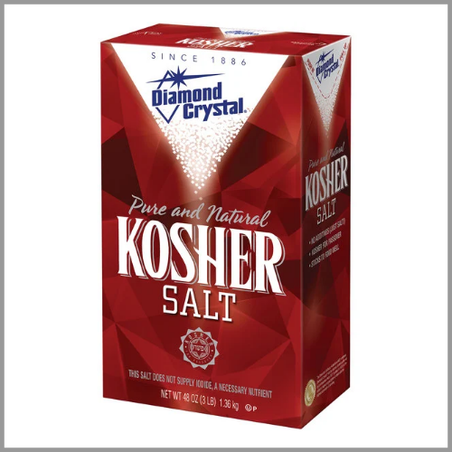 Diamond Crystal Kosher Salt 3lbs