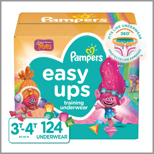 Pampers Easy Ups DreamWorks Little Pony 3T 4T 124ct