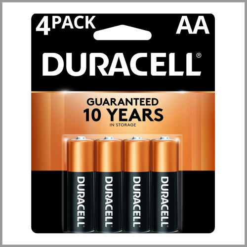 Duracell Batteries AA 4pk