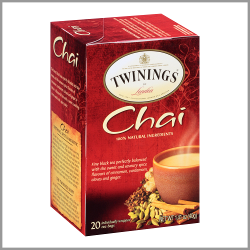 Twinings Tea Chai 1.41oz 20ct