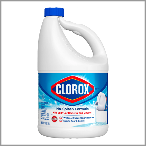 Clorox Bleach Splash Less 117floz