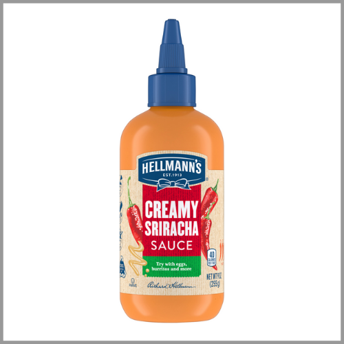 Hellmanns Sauce Creamy Sriracha 9oz