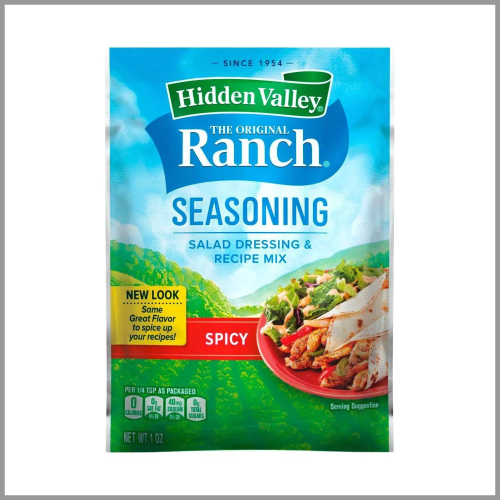 Hidden Valley Salad Dressing & Seasoning Mix Spicy Ranch 1oz