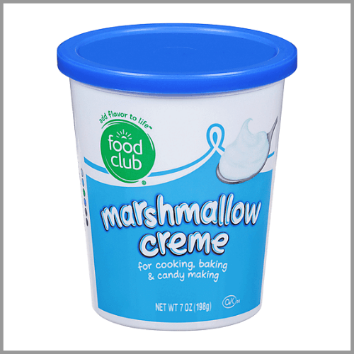 Food Club Marshmallow Creme 7oz