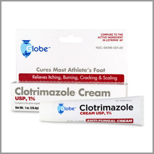 Globe Clotrimazole Antifungal Cream 1oz