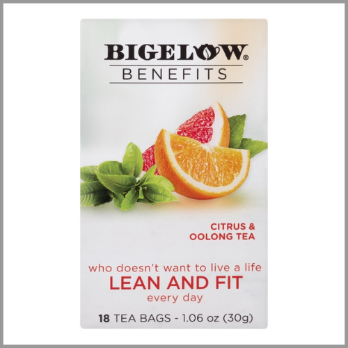 Bigelow Benefits Citrus Oolong Tea 18ct