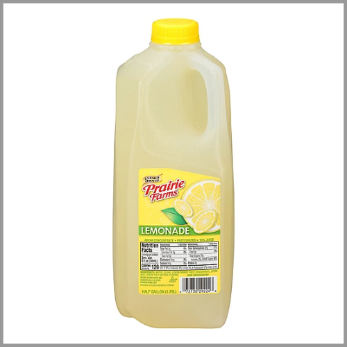 Prairie Farms Lemonade 1/2gal