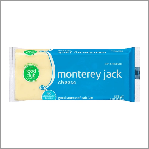 Food Club Cheese Monterey Jack 8oz
