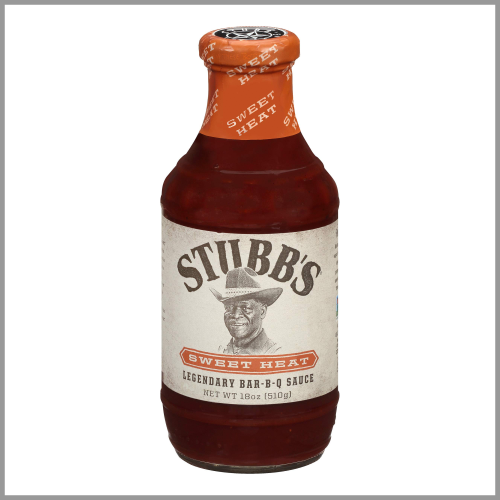 Stubbs BBQ Sauce Sweet Heat 18oz