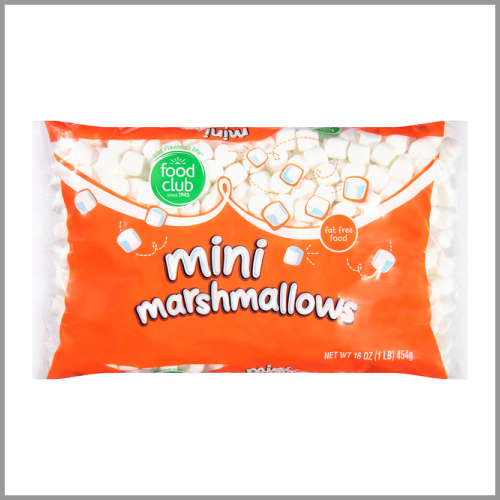 Food Club Mini Marshmallows 16oz
