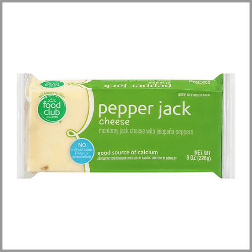 Food Club Cheese Pepper Jack 8oz