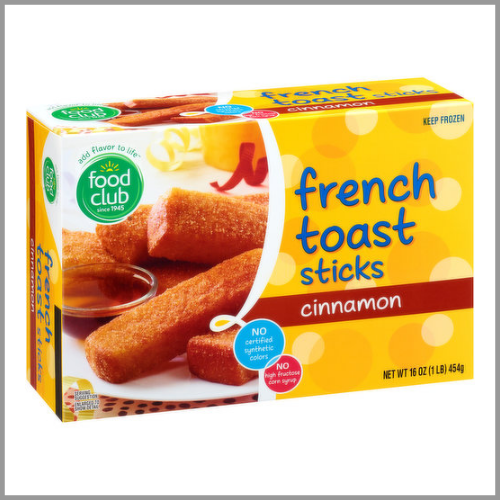 Food Club French Toast Sticks Cinnamon 16oz