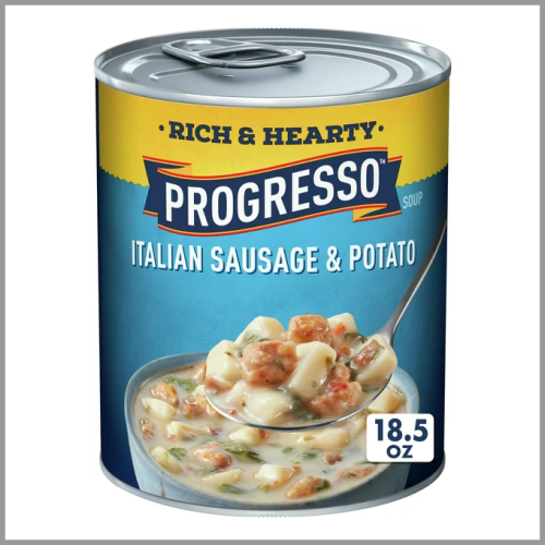 Progresso Soup Rich and Hearty Italian Sausage and Potato 18.5oz