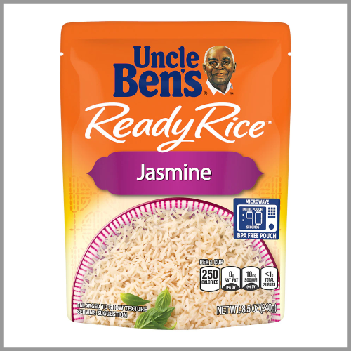 Uncle Bens Ready Rice Jasmine 8.5oz