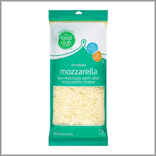 Food Club Shredded Cheese Mozzarella 32oz