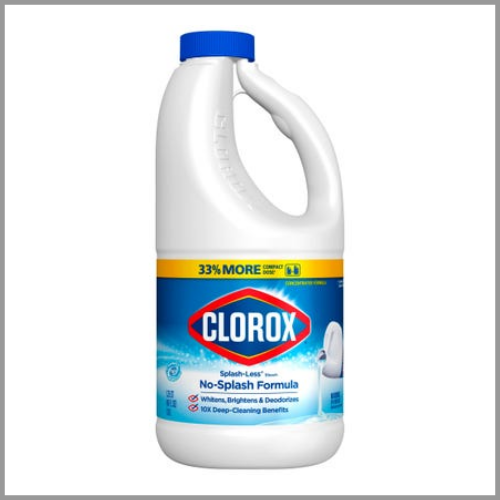 Clorox Bleach Splash Less 40floz