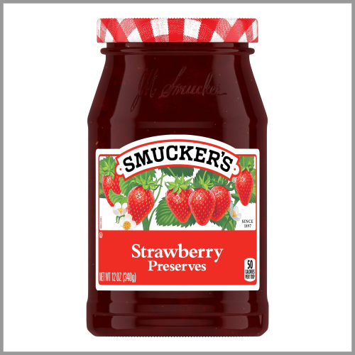 Smuckers Strawberry Preserves 12oz