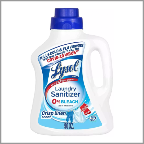 Lysol Laundry Sanitizer Crisp Linen 90oz
