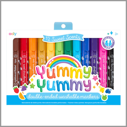 Ooly Yummy Yummy Scented Markers Double-Ended Washable 12ct