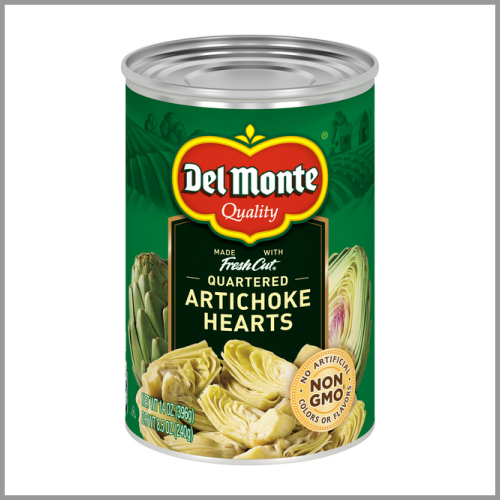 Del Monte Artichoke Hearts Fresh Cut Quartered 14oz